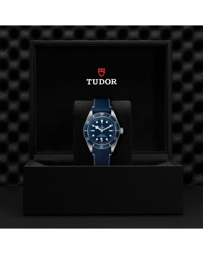 Tudor Black Bay Fifty-Eight 39 mm steel case, Blue “soft touch” strap (watches)